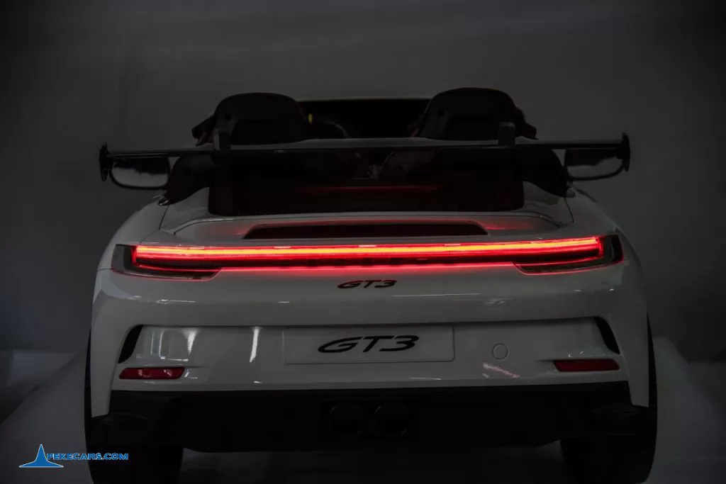 Porsche 911 GT3 24V 2 Plazas 2.4G Blanco luces traseras