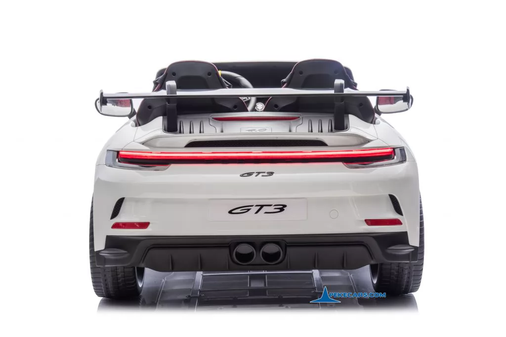 Porsche 911 GT3 24V 2 Plazas 2.4G Blanco parte trasera