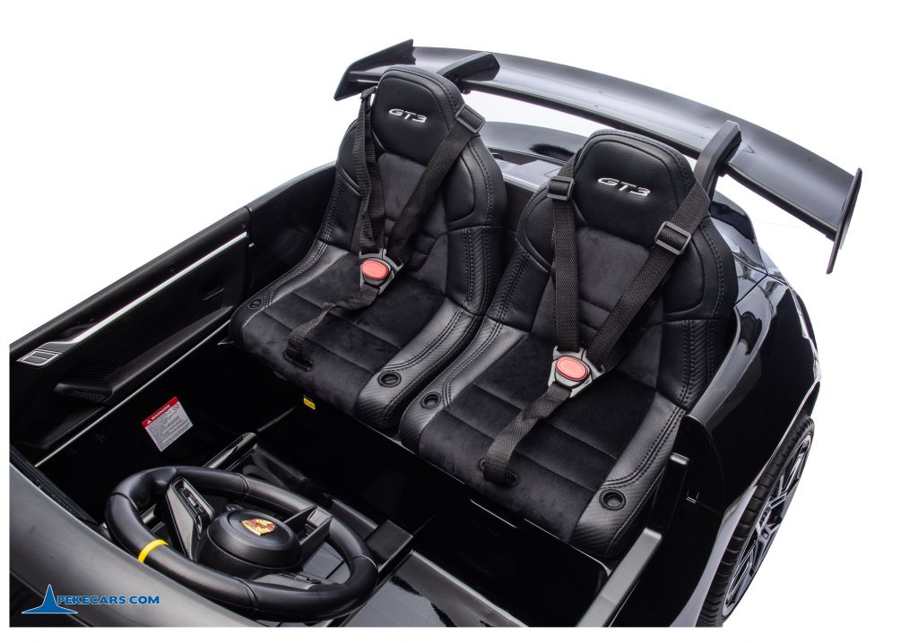 Porsche 911 GT3 24V 2 Plazas 2.4G Negro Metalizado asientos