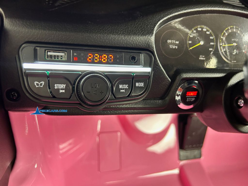 Porsche 911 GT3 24V 2 Plazas 2.4G Rosa Metalizado