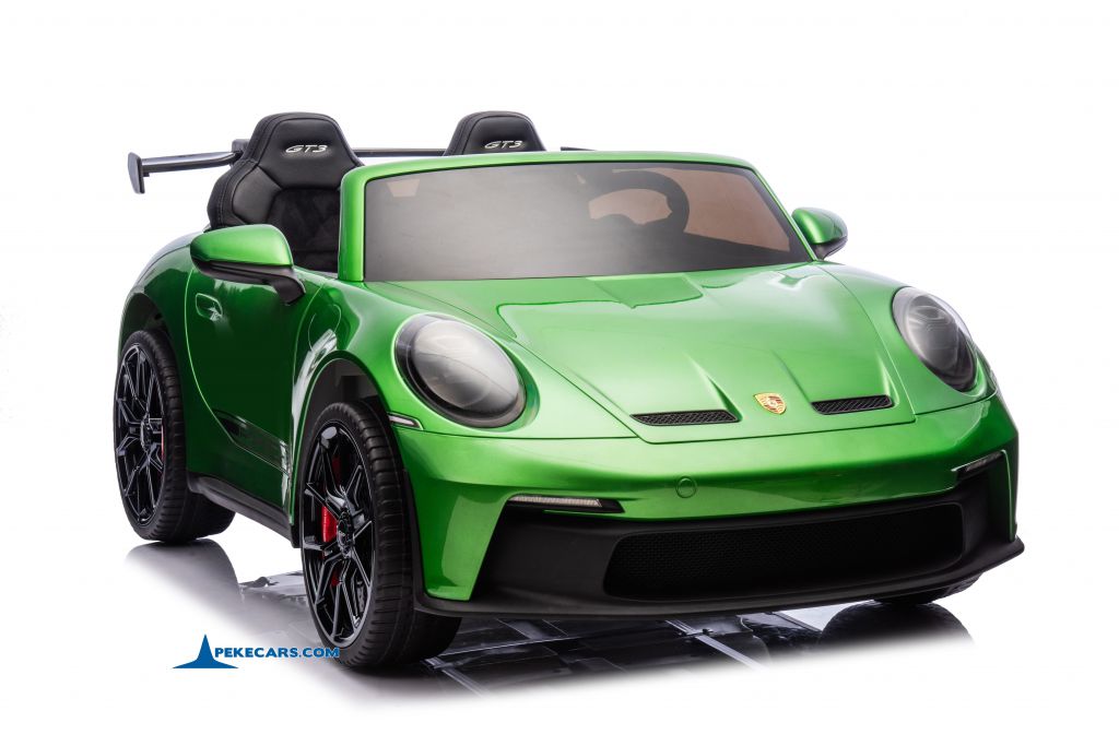 Porsche 911 GT3 24V 2 Plazas 2.4G Verde Metalizado frontal