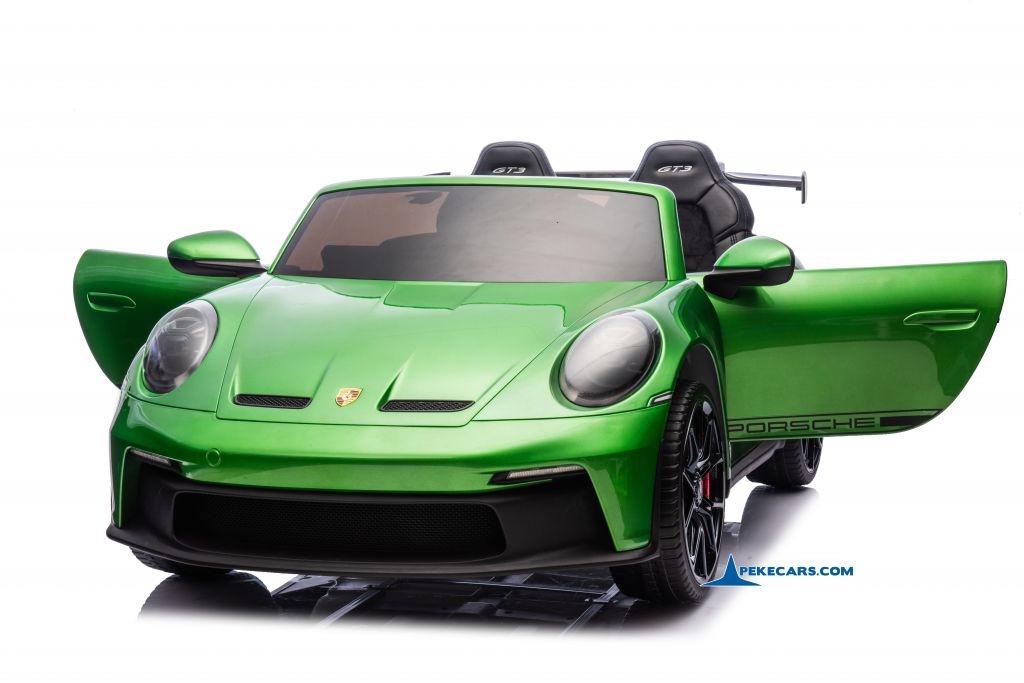 Porsche 911 GT3 24V 2 Plazas 2.4G Verde Metalizado puertas