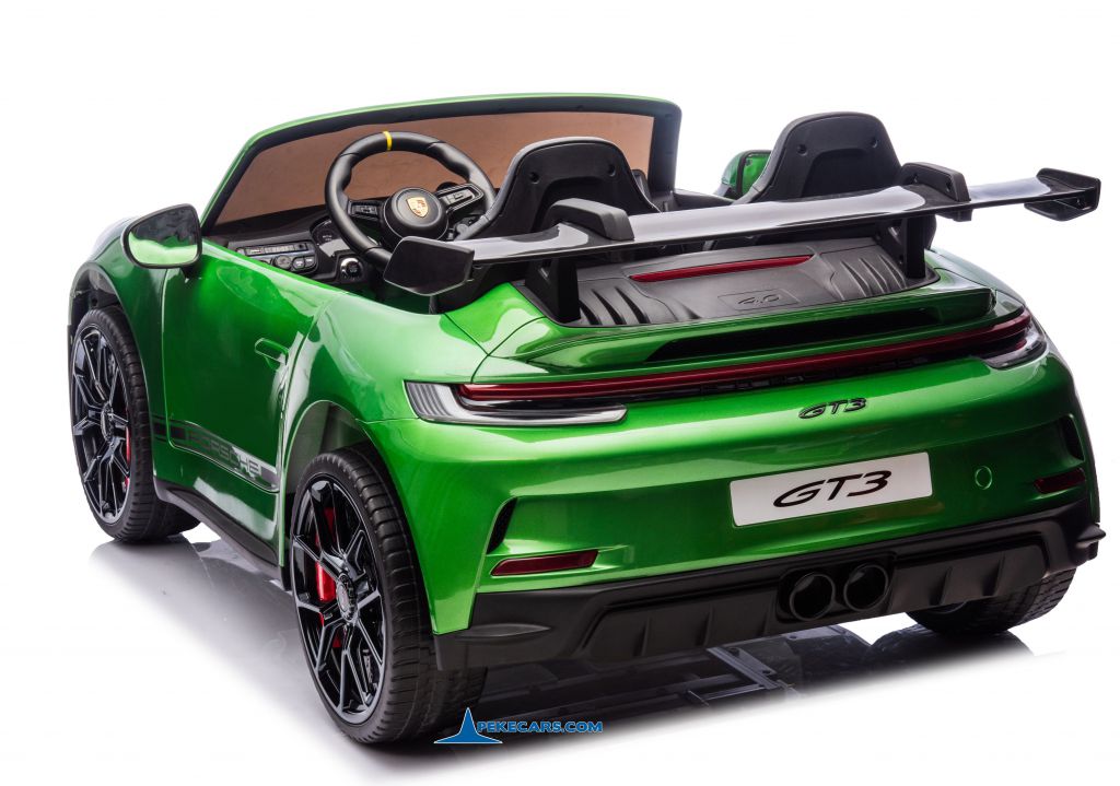 Porsche 911 GT3 24V 2 Plazas 2.4G Verde Metalizado aleta