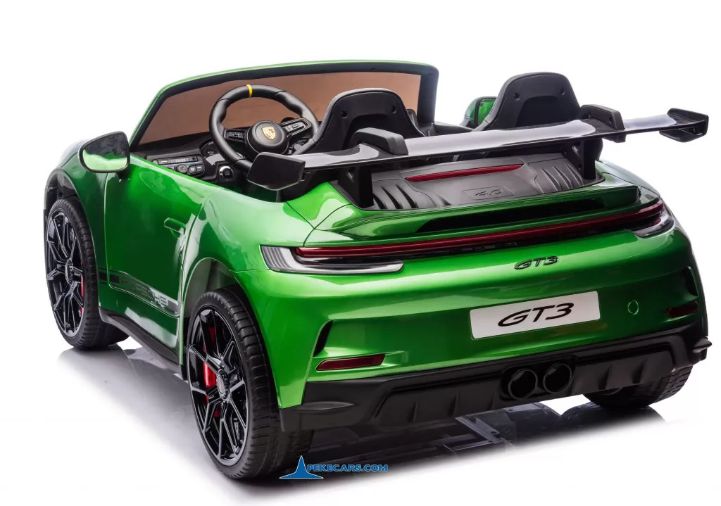 Porsche 911 GT3 24V 2 Plazas 2.4G Verde Metalizado aleta