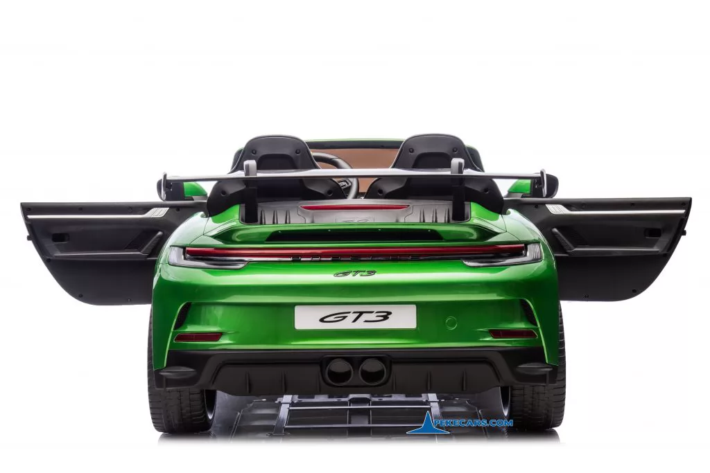Porsche 911 GT3 24V 2 Plazas 2.4G Verde Metalizado parte trasera