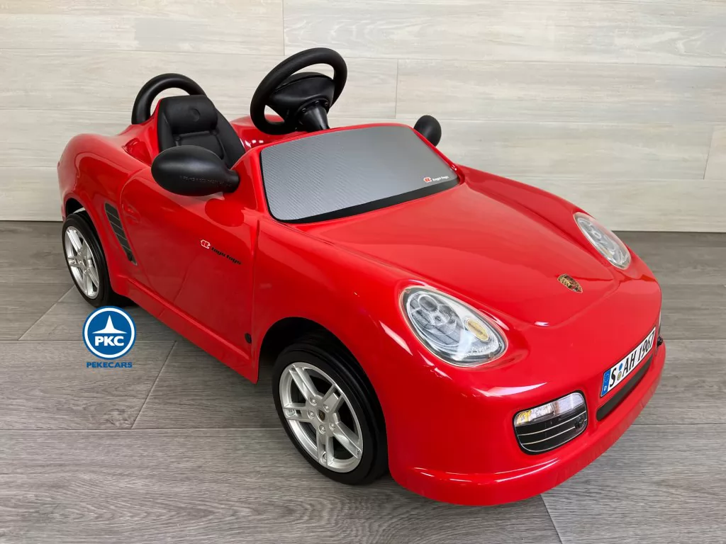 Porsche Boxer S 6V Rojo para niños
