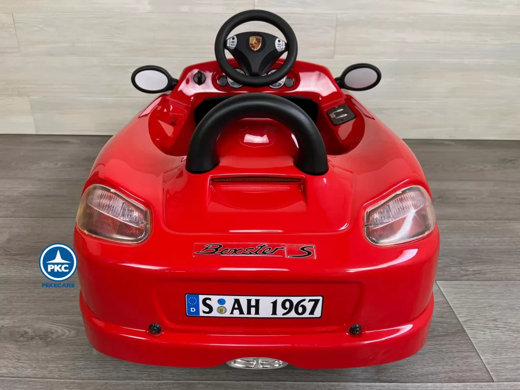 Porsche Boxer S 6V Rojo parte trasera