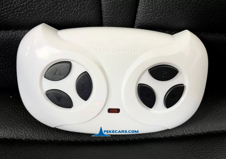 Porsche 718 Spyder RS 12V 2.4G Negro Metalizado