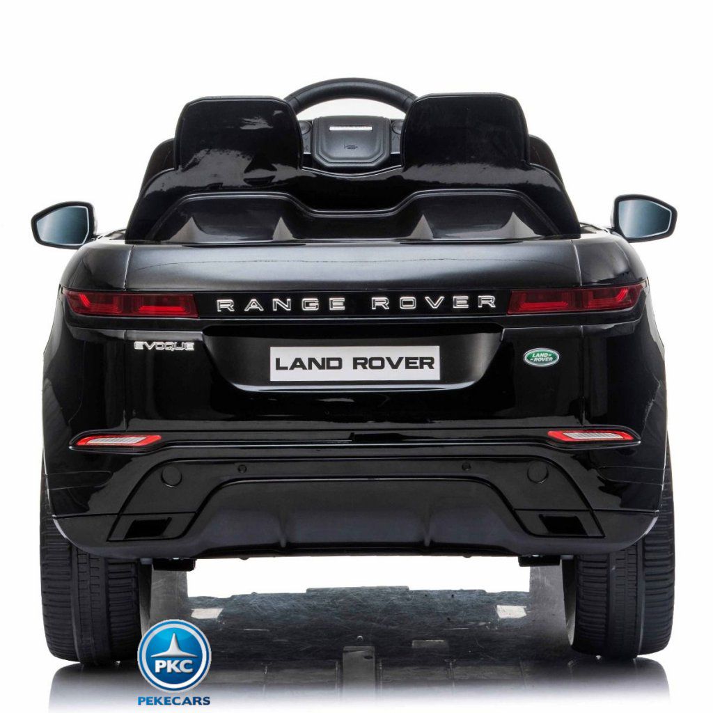 Range Rover Evoque 12V 2.4G Negro Metalizado trasero