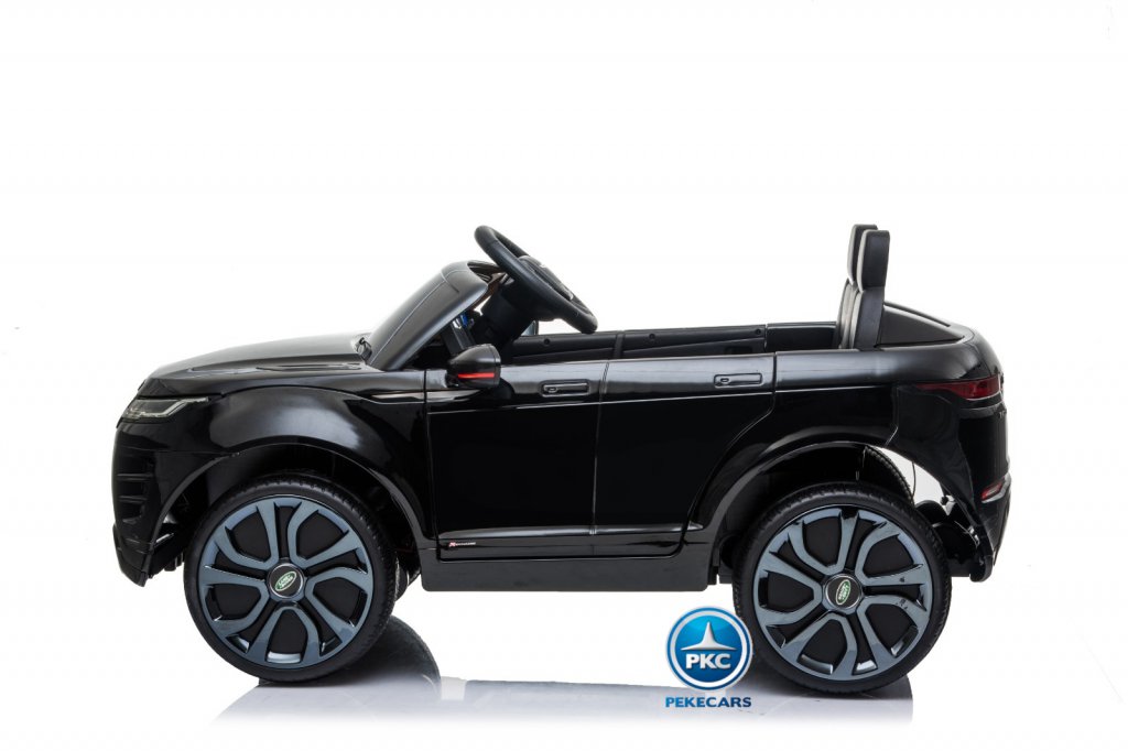 Range Rover Evoque 12V 2.4G Negro Metalizado lateral