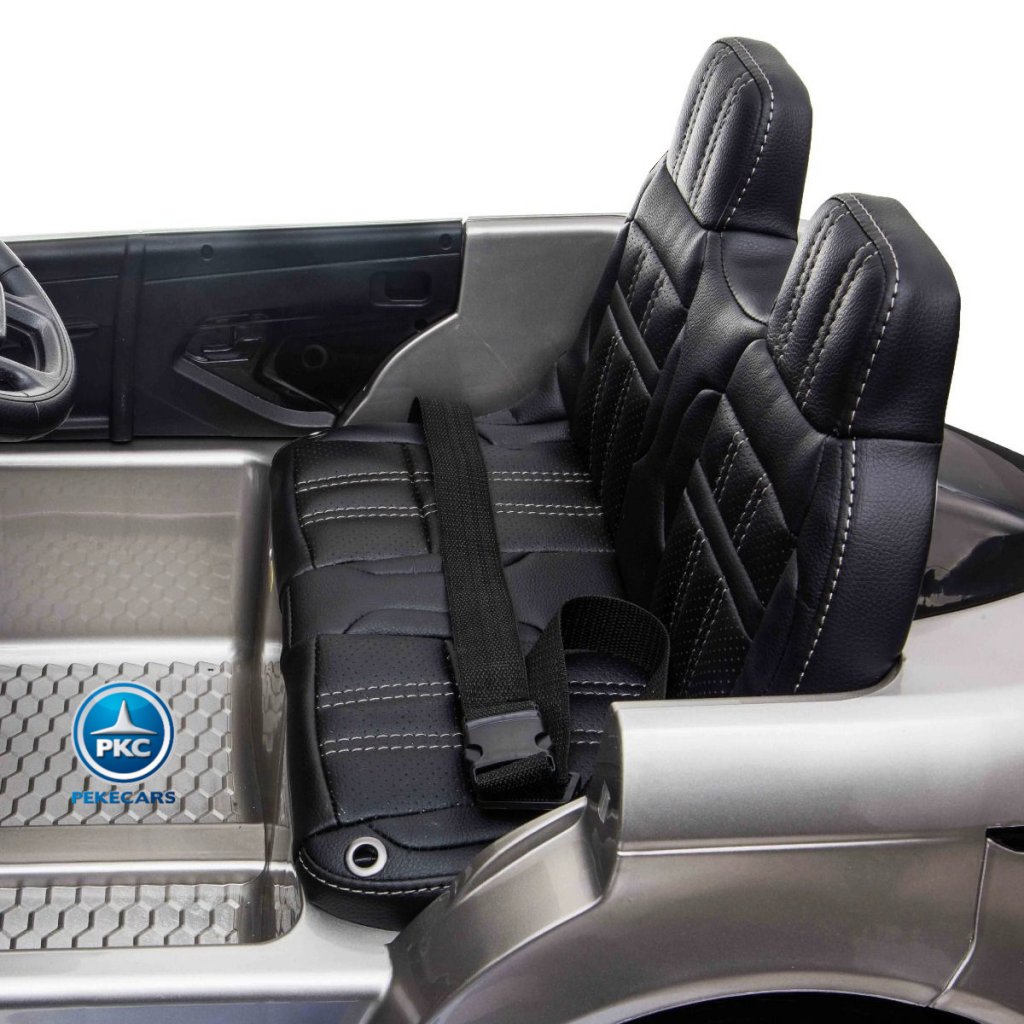 Range Rover Evoque con MP4 12V 2.4G Plata Metalizado asiento