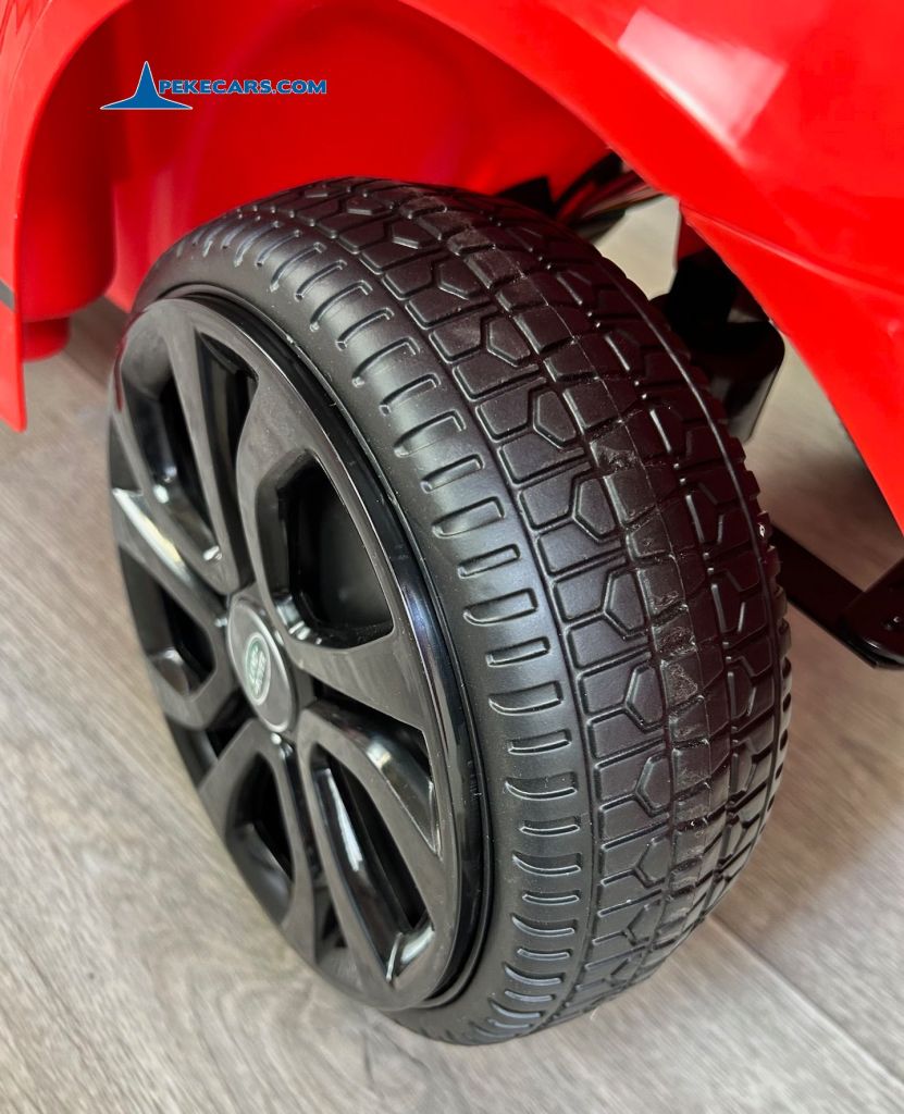 Range Rover Evoque 12V 2.4G Rojo rueda