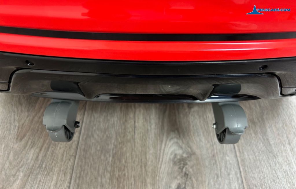 Range Rover Evoque 12V 2.4G Rojo ruedines