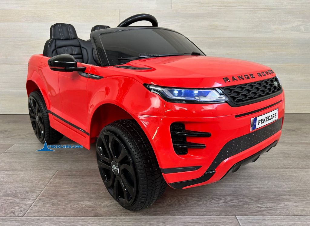 Range Rover Evoque 12V 2.4G Rojo angular
