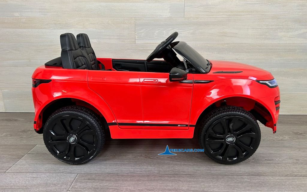 Range Rover Evoque 12V 2.4G Rojo de lado