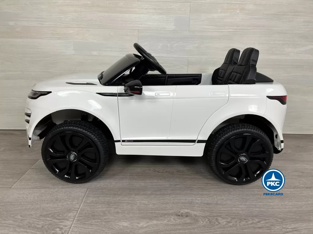 Range Rover Evoque 12V 2.4G Blanco lateral