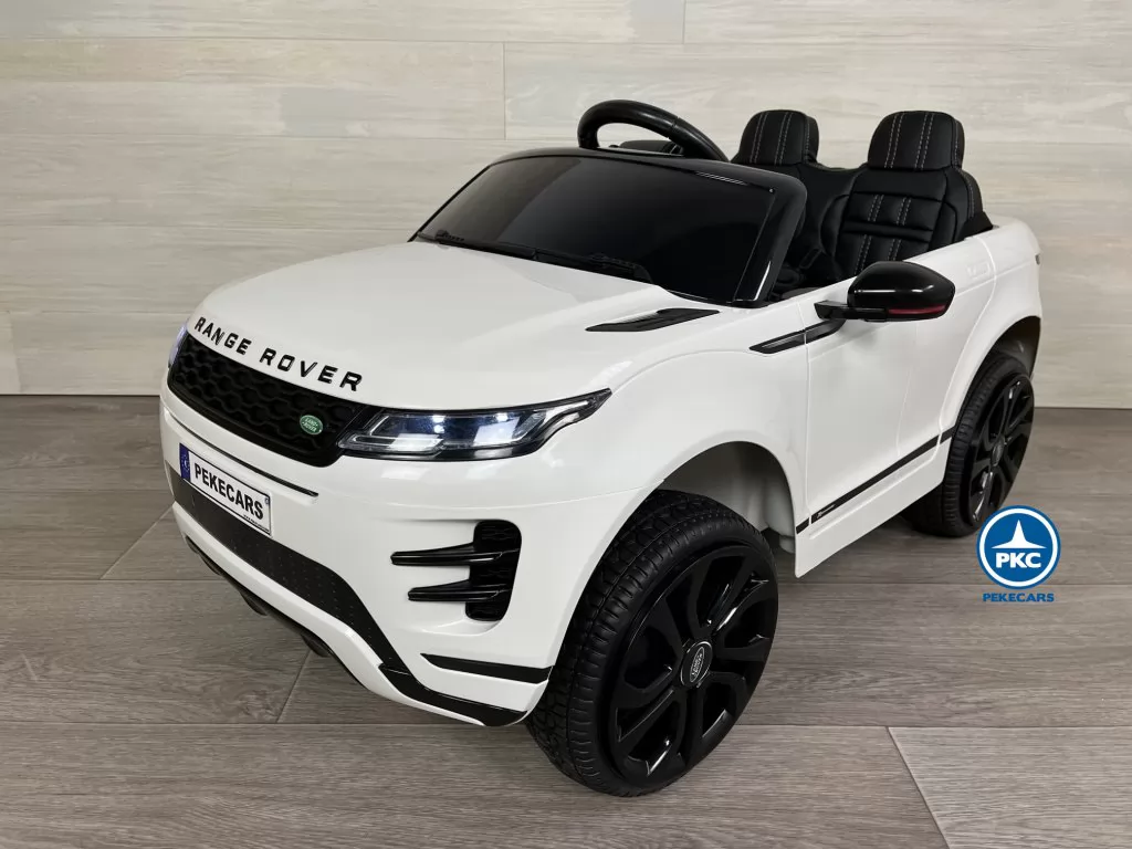 Range Rover Evoque 12V 2.4G Blanco perspectiva