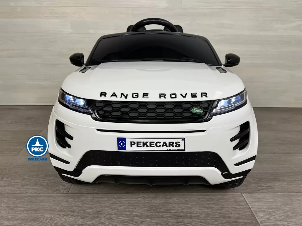 Range Rover Evoque 12V 2.4G Blanco frontal
