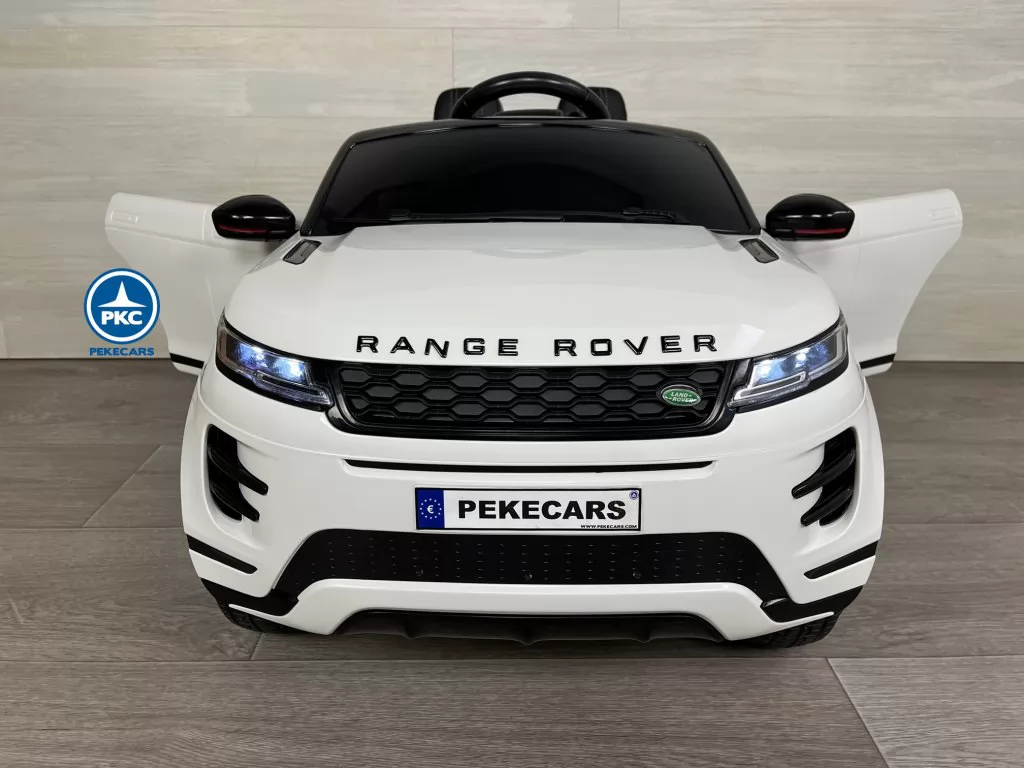 Range Rover Evoque 12V 2.4G Blanco puertas abiertas