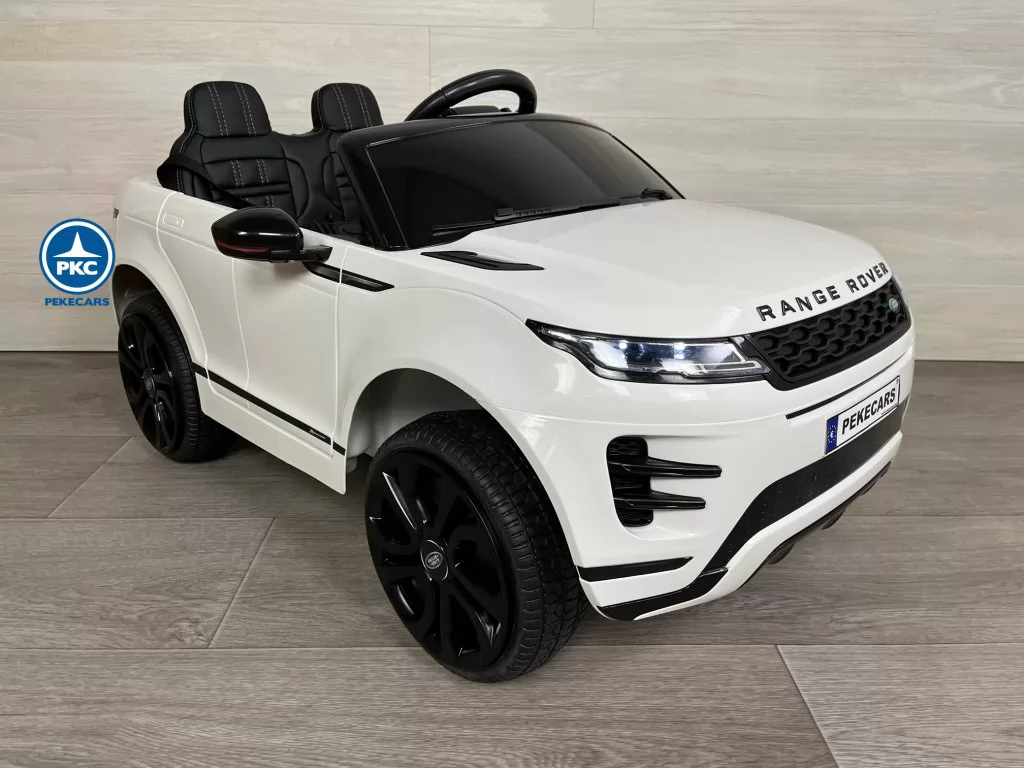 Range Rover Evoque 12V 2.4G Blanco para niños