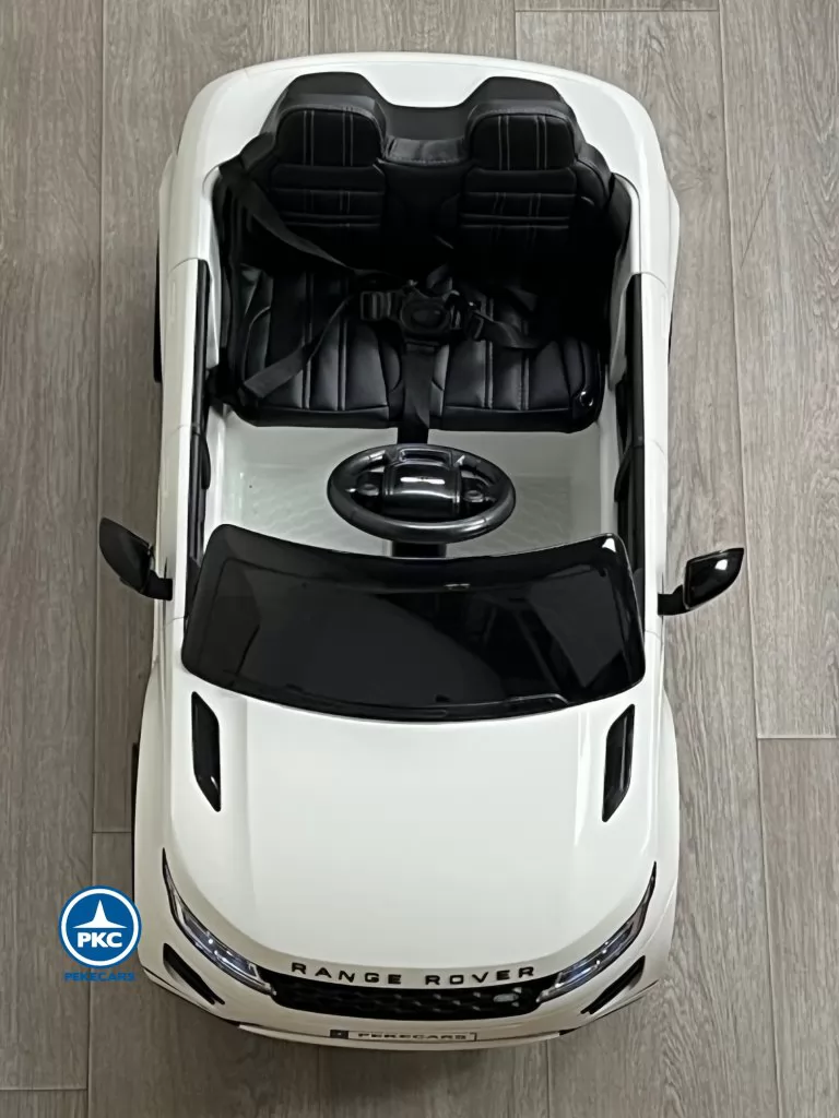 Range Rover Evoque 12V 2.4G Blanco vista aérea