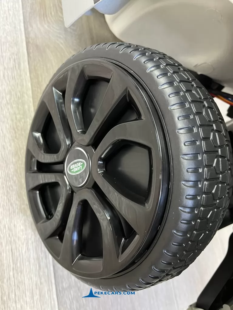 range rover evoque 12v plata metalizado coches para niños