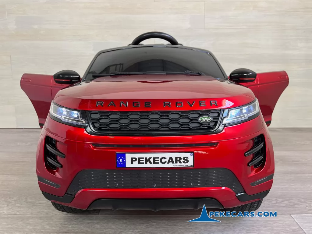 coche electrico para niños Range Rover Evoque 12V 2.4G Rojo Metalizado