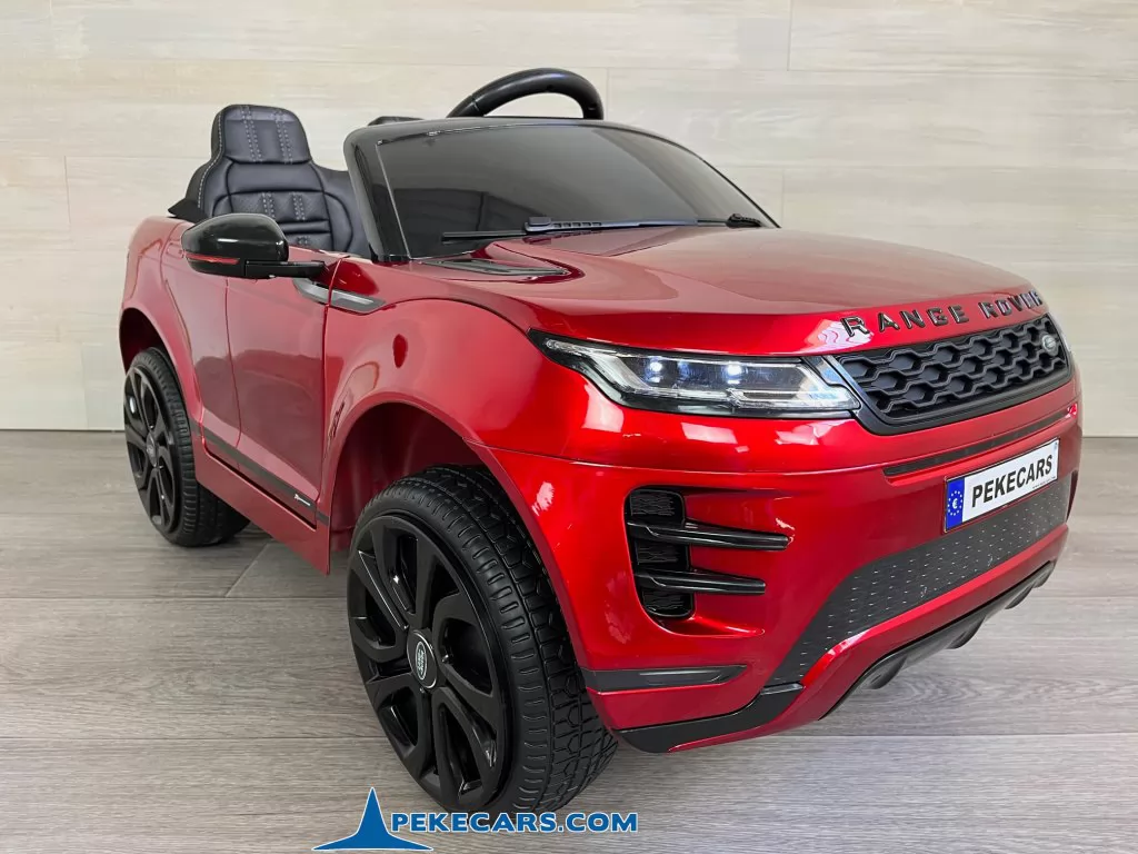 coche electrico infantil Range Rover Evoque 12V 2.4G Rojo Metalizado