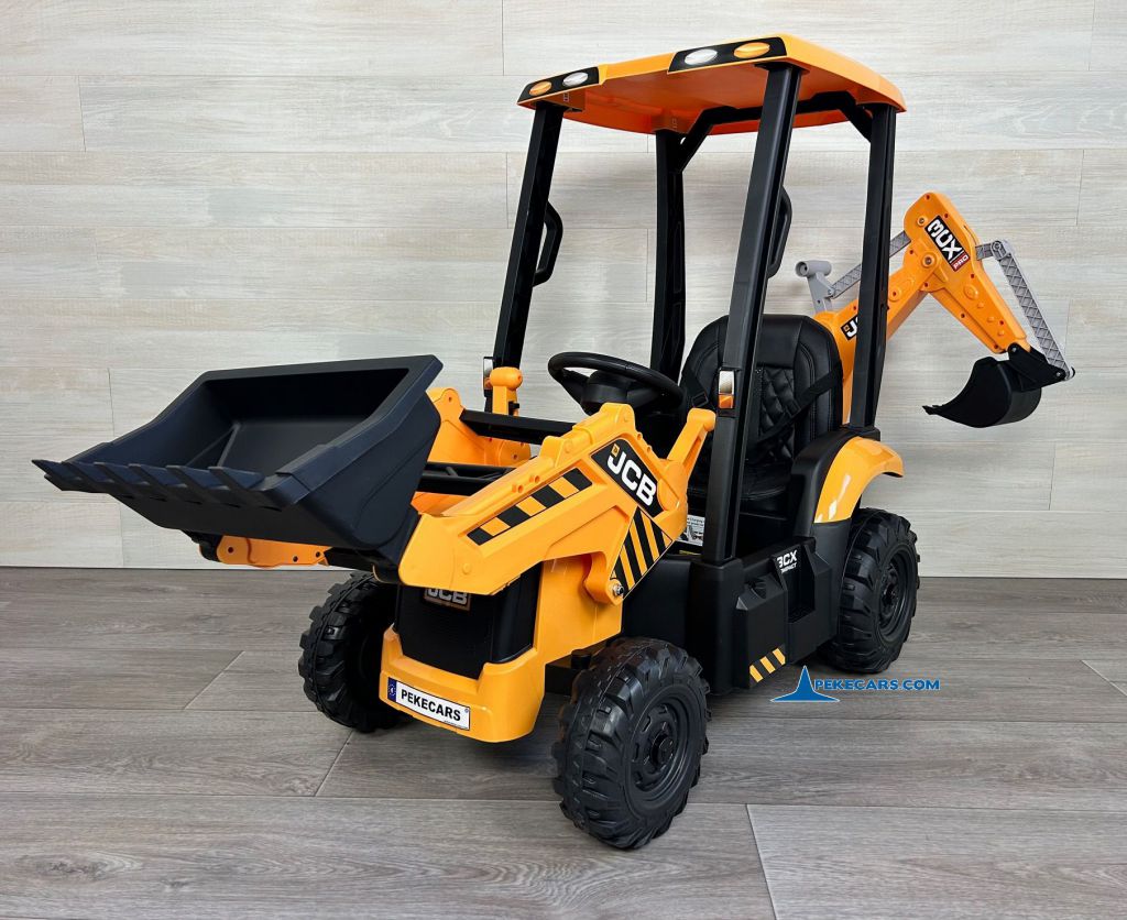 Retroexcavadora JCB 12V 2.4G Amarilla