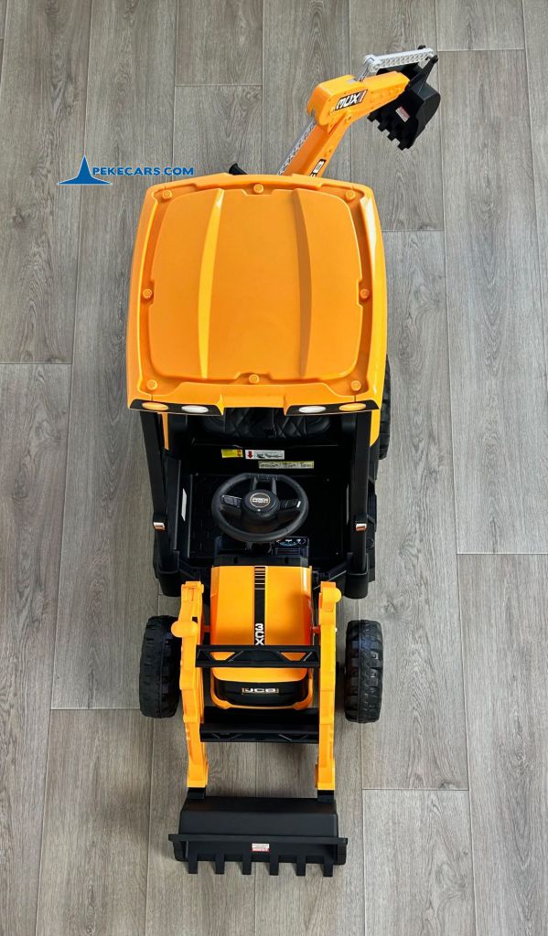 Retroexcavadora JCB 12V 2.4G Amarilla
