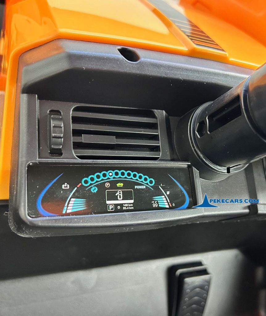 Retroexcavadora JCB 12V 2.4G Amarilla