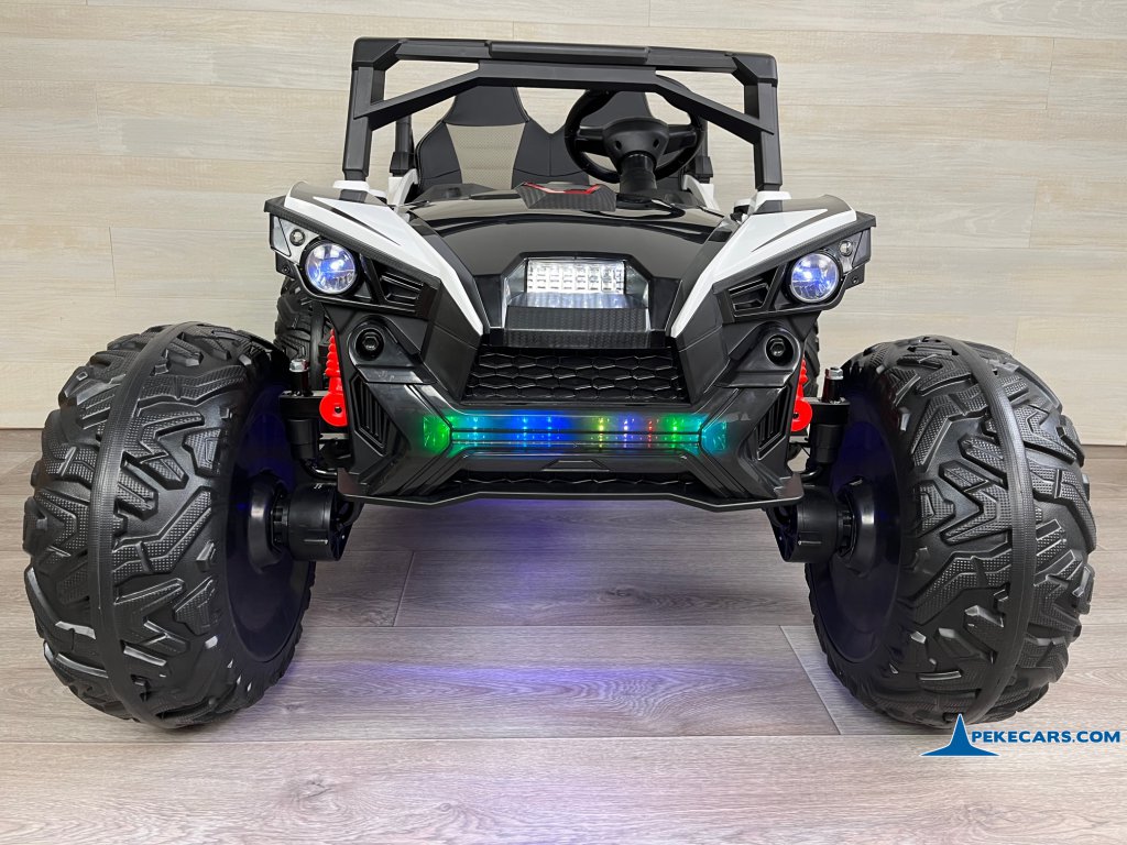 coche para niños Todoterreno Dune Racer 24V Blanco 2 Plazas