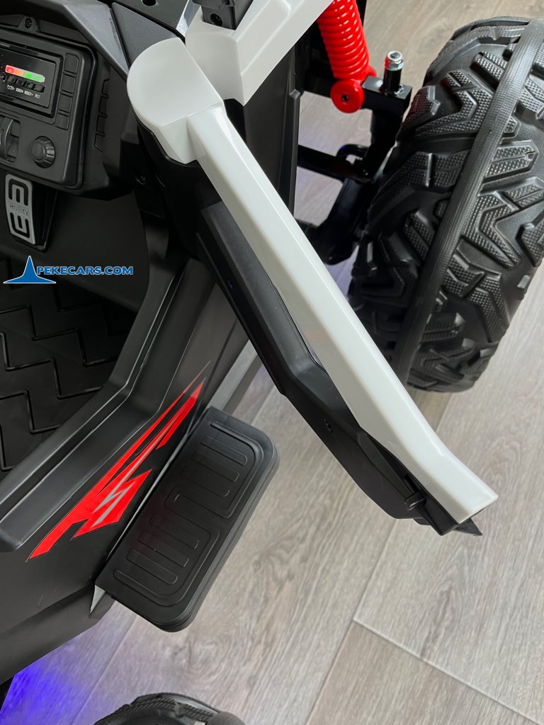 coche niños Todoterreno Dune Racer 24V Blanco 2 Plazas