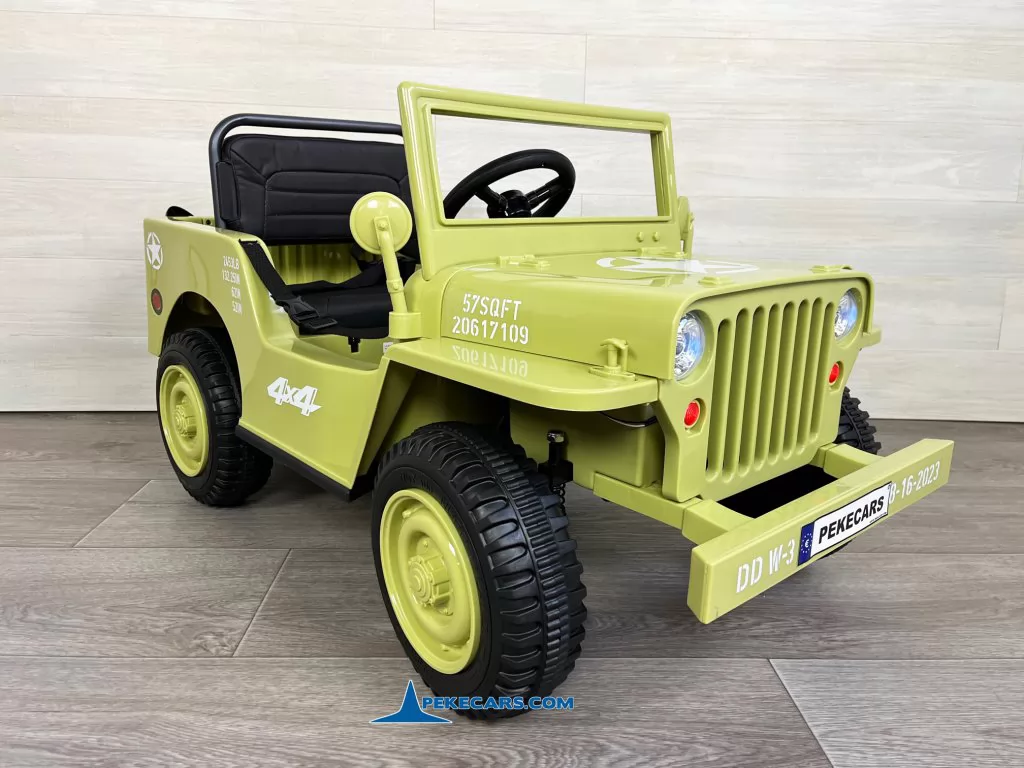 coches electricos para niños willys jeep desertfox 1plaza frente izquierda