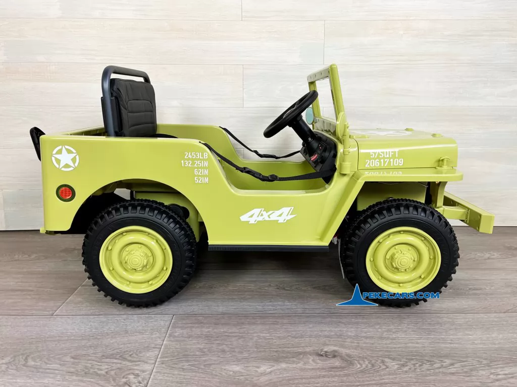 coches para niños willys jeep desertfox 1plaza lado izquierdo