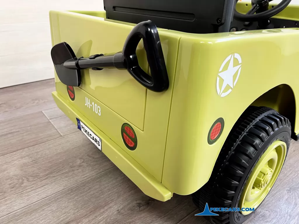 willys jeep desertfox 1plaza coches para niños atras pala