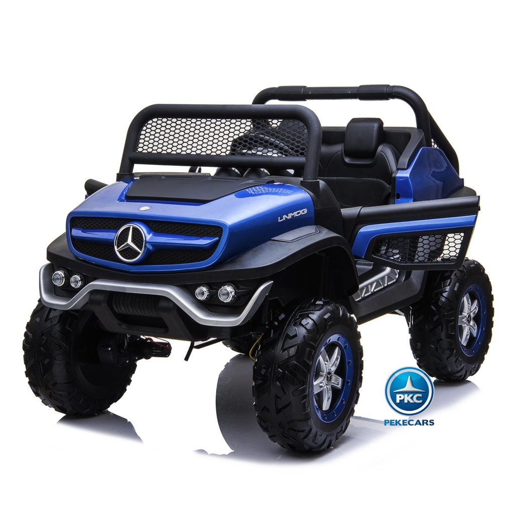 Todoterreno Mercedes Unimog Azul Metalizado