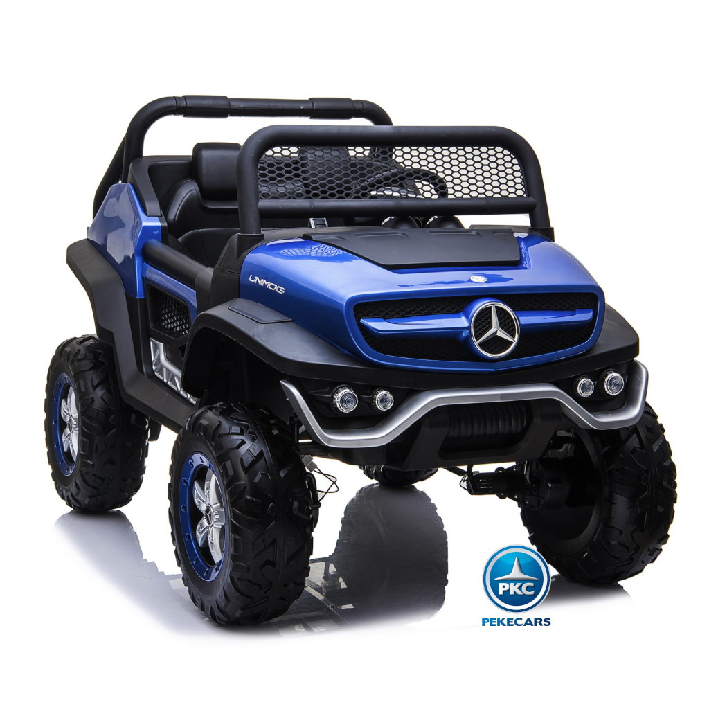 Todoterreno Mercedes Unimog Azul Metalizado