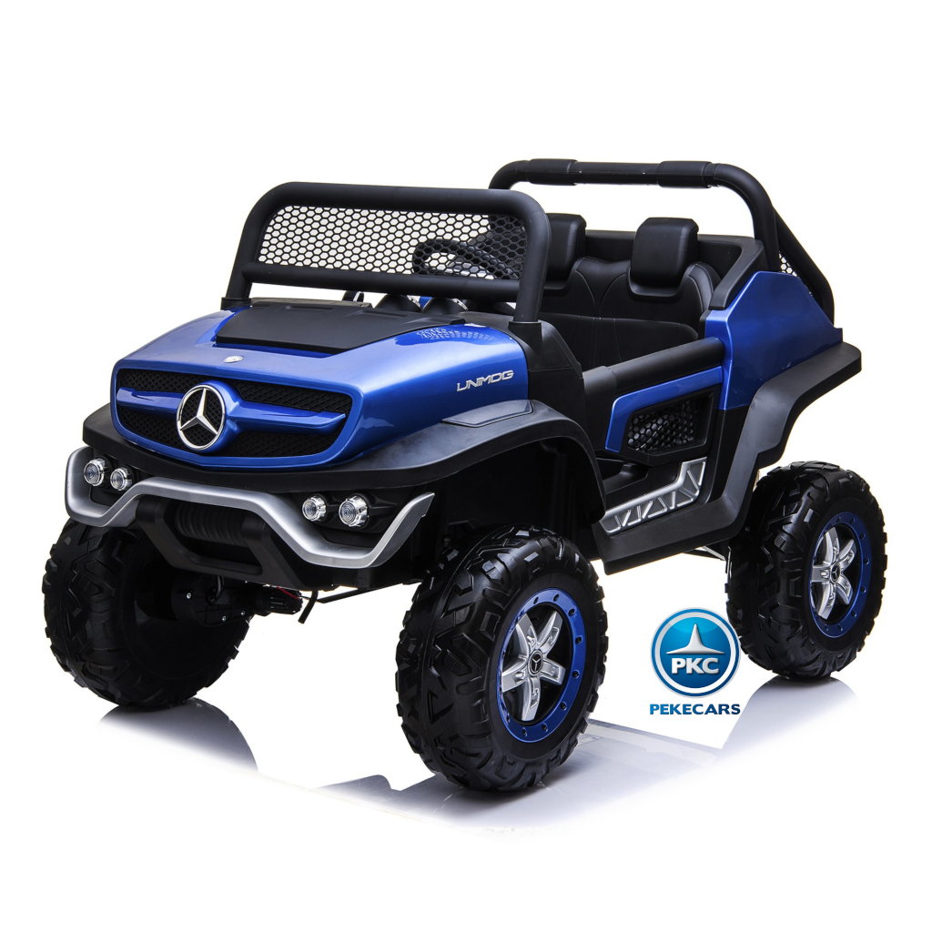 Todoterreno Mercedes Unimog Azul Metalizado