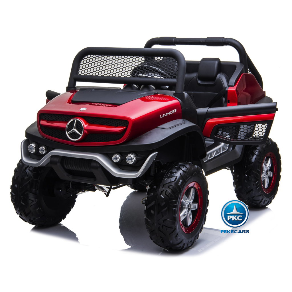 Todoterreno Mercedes Unimog Rojo Metalizado