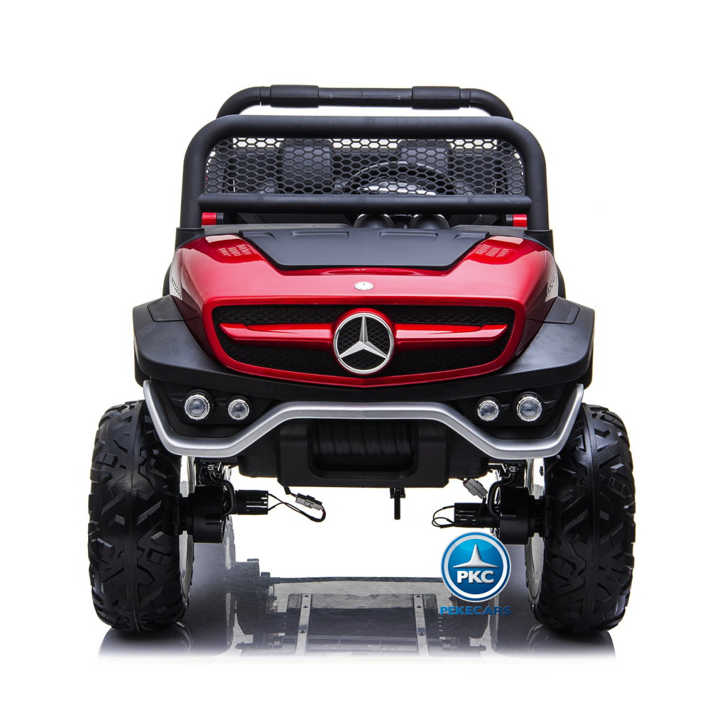 Todoterreno Mercedes Unimog Rojo Metalizado