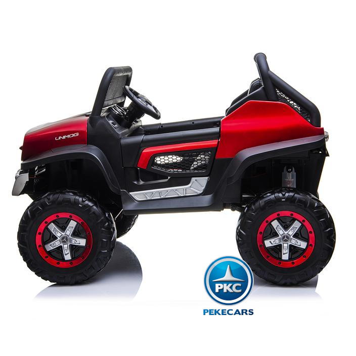 Todoterreno Mercedes Unimog Rojo Metalizado