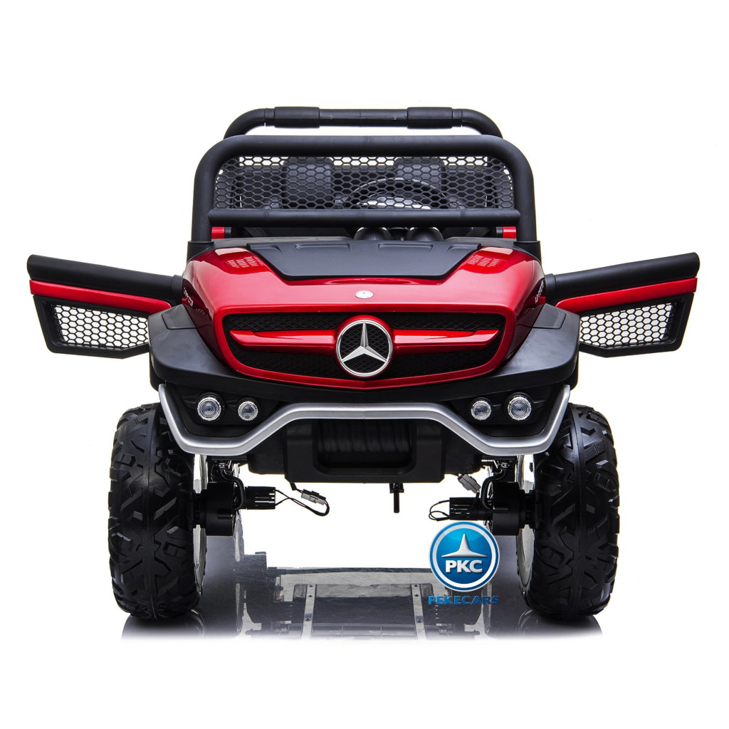 Todoterreno Mercedes Unimog Rojo Metalizado