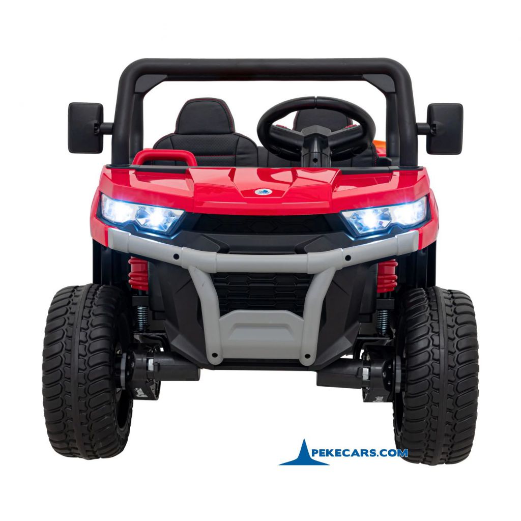 Todoterreno Pick-up Racing 24V 2.4G Rojo frontal