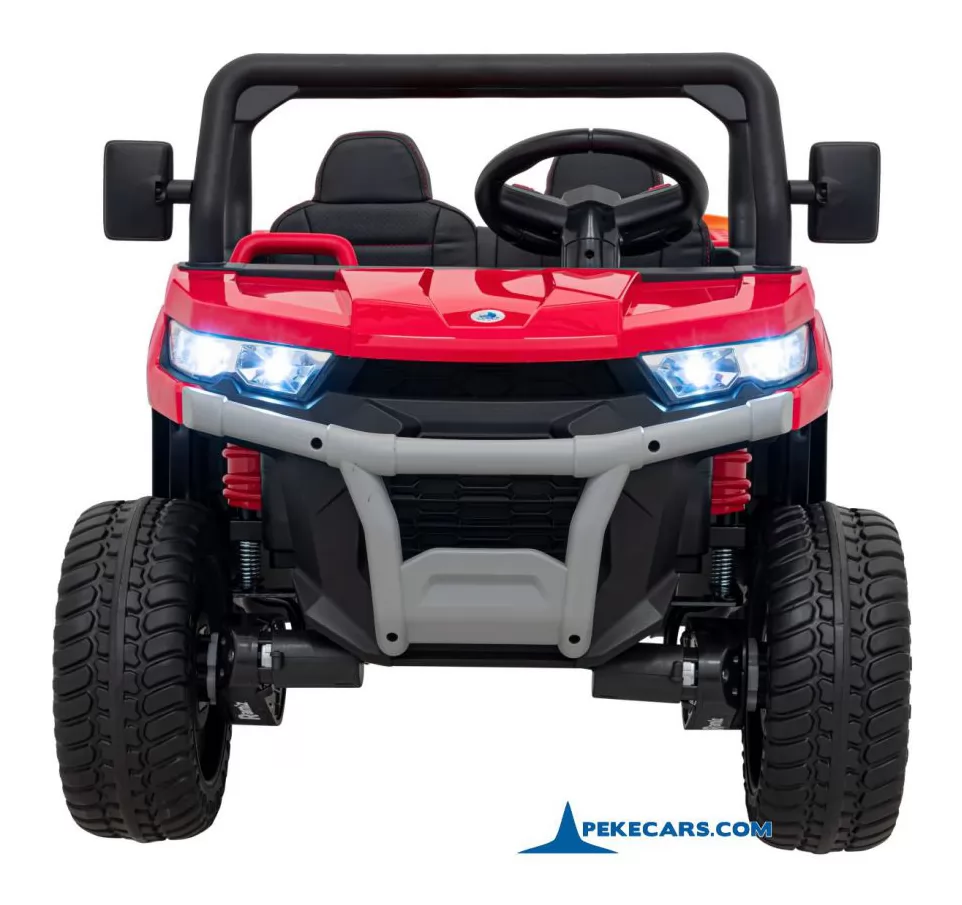 Todoterreno Pick-up Racing 24V 2.4G Rojo frontal