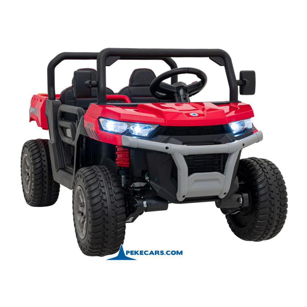Todoterreno Pick-up Racing 24V 2.4G Rojo paragolpes