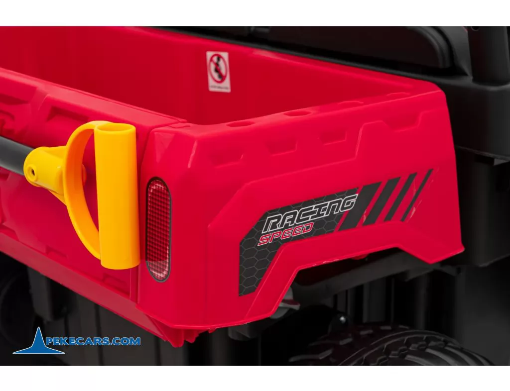 Todoterreno Pick-up Racing 24V 2.4G Rojo pala
