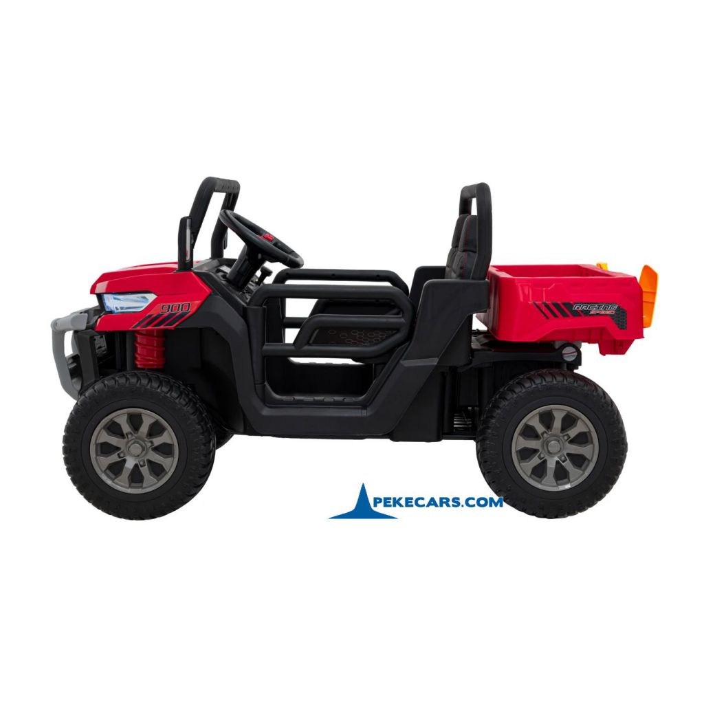 Todoterreno Pick-up Racing 24V 2.4G Rojo lateral