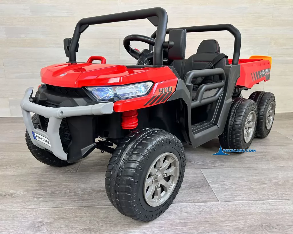 Todoterreno Pick-up Racing 24V 2.4G Rojo frente derecha