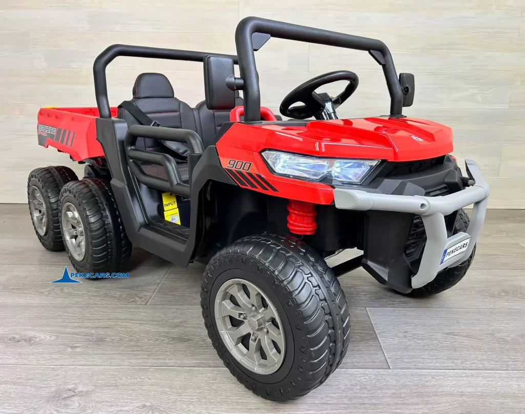 Todoterreno Pick-up Racing 24V 2.4G Rojo frontal izquierdo